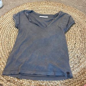 Free People Grey Shirt